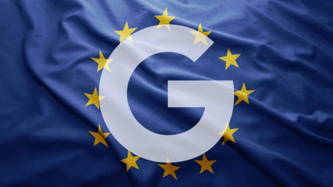 Google bandera EU