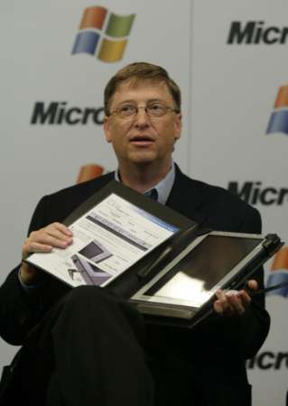 Bill Gates presenta Tablet PC