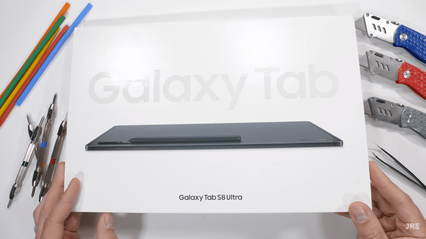 Test-resistencia-Samsung-Galaxy-Tab-S8-Ultra