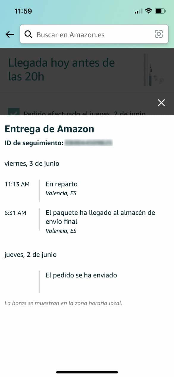 Cómo localizar tu de Amazon